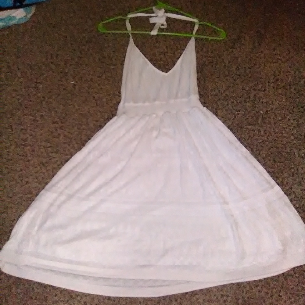 Victoria's Secret White Halter Dree